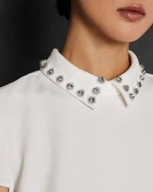 Ted Baker Alaynaa Embellished Top Women - Bloomingdale s at Bloomingdales